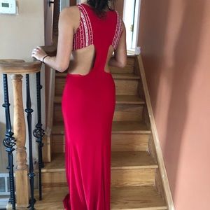 RED PROM DRESS